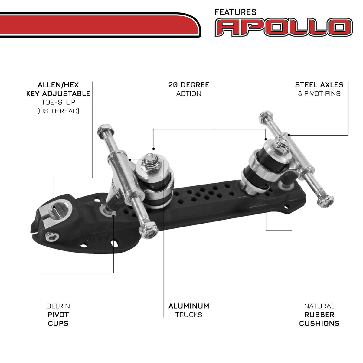 Crazy Apollo Plate ON SPECIAL - Roller Skate