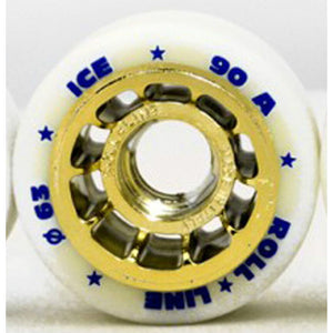 Roll-Line Ice Wheels - 63 mm Set of 8 - OLD STYLE, CLEARANCE SALE