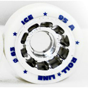 Roll-Line Ice Wheels - 63 mm Set of 8 - OLD STYLE, CLEARANCE SALE