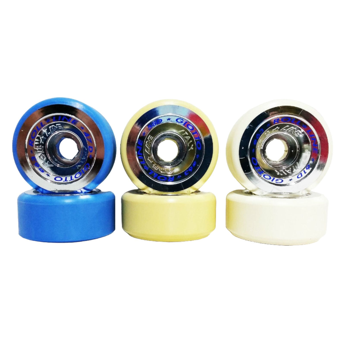 Roll-Line Wheels - Giotto 63mm - Artistic - Various Durometers - Set of 8