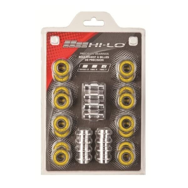 Hi-Lo Precision Bearing & Spacer Kit - Abec 7