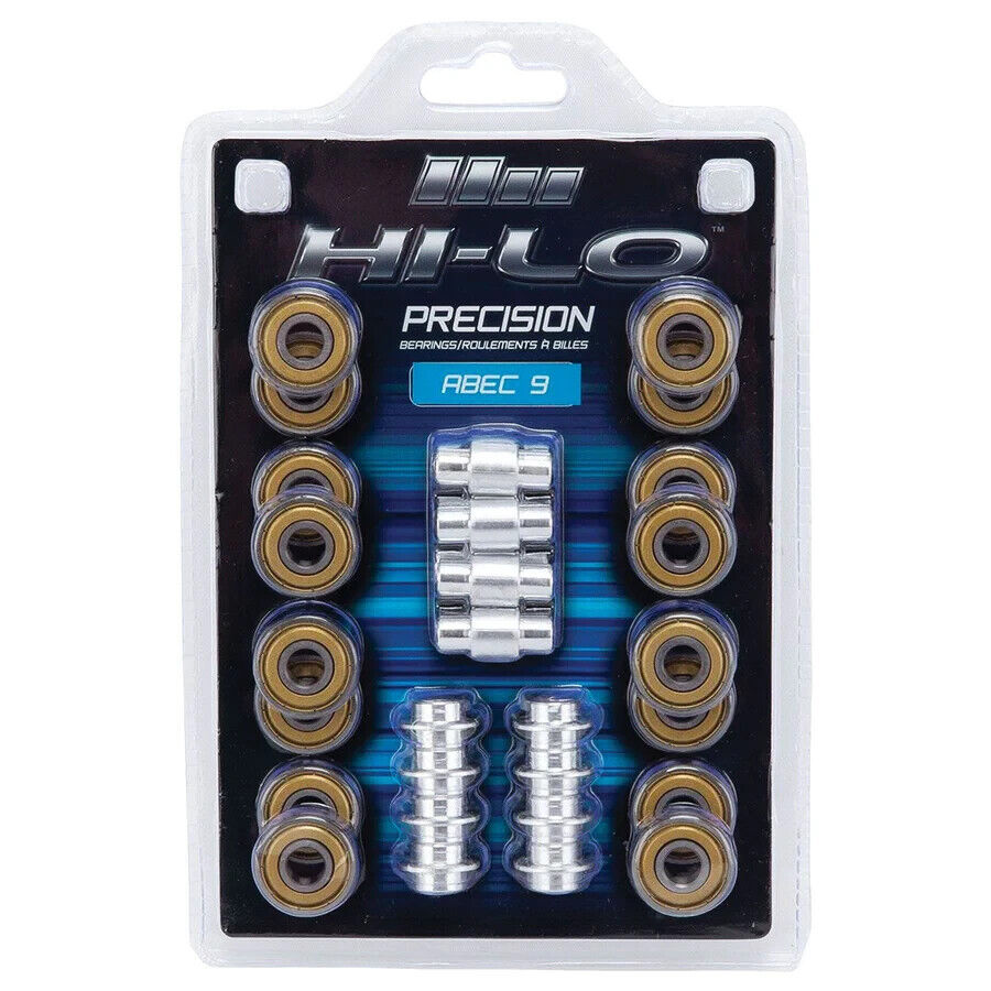 Hi-Lo Precision Bearings & Spacer Kits - Abec 9